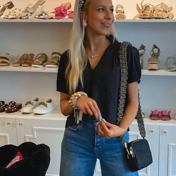 Gold Sparkle Rhinestone Crystal Handbag STRAP - Picture 2 of 12